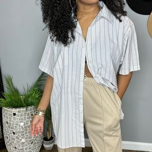 SOLD Pinstripe ButtonUp